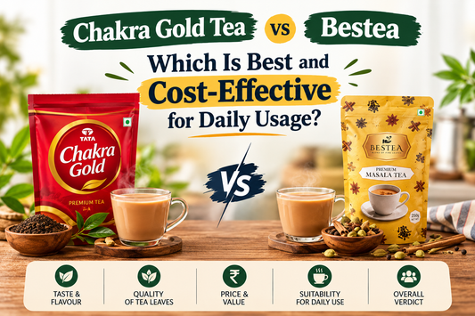 Chakra Gold Tea vs Bestea
