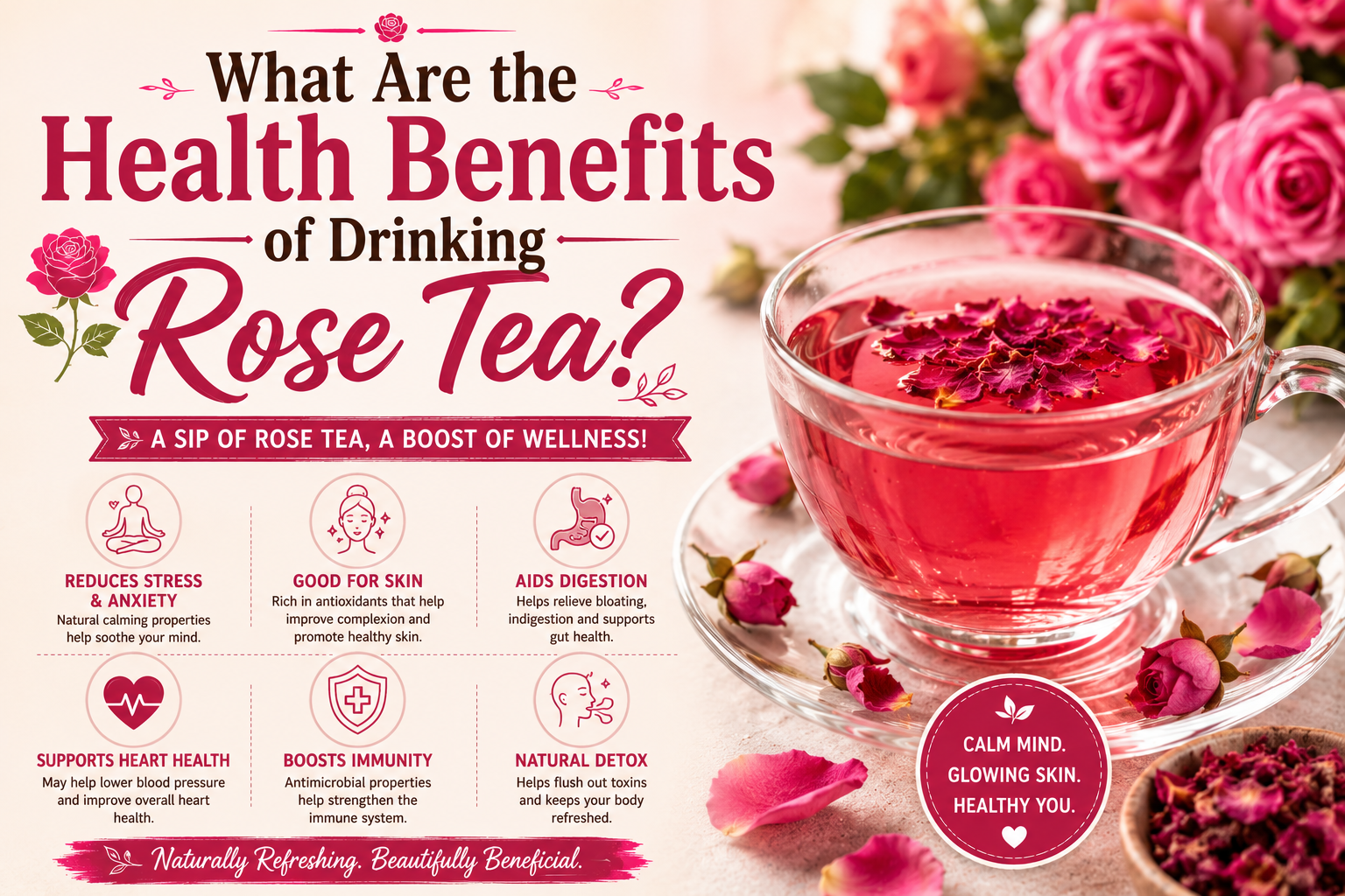 F Roses Tea What Are the Health Benefits of Drinking Rose Tea? | Bestea