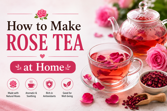 make rose tea