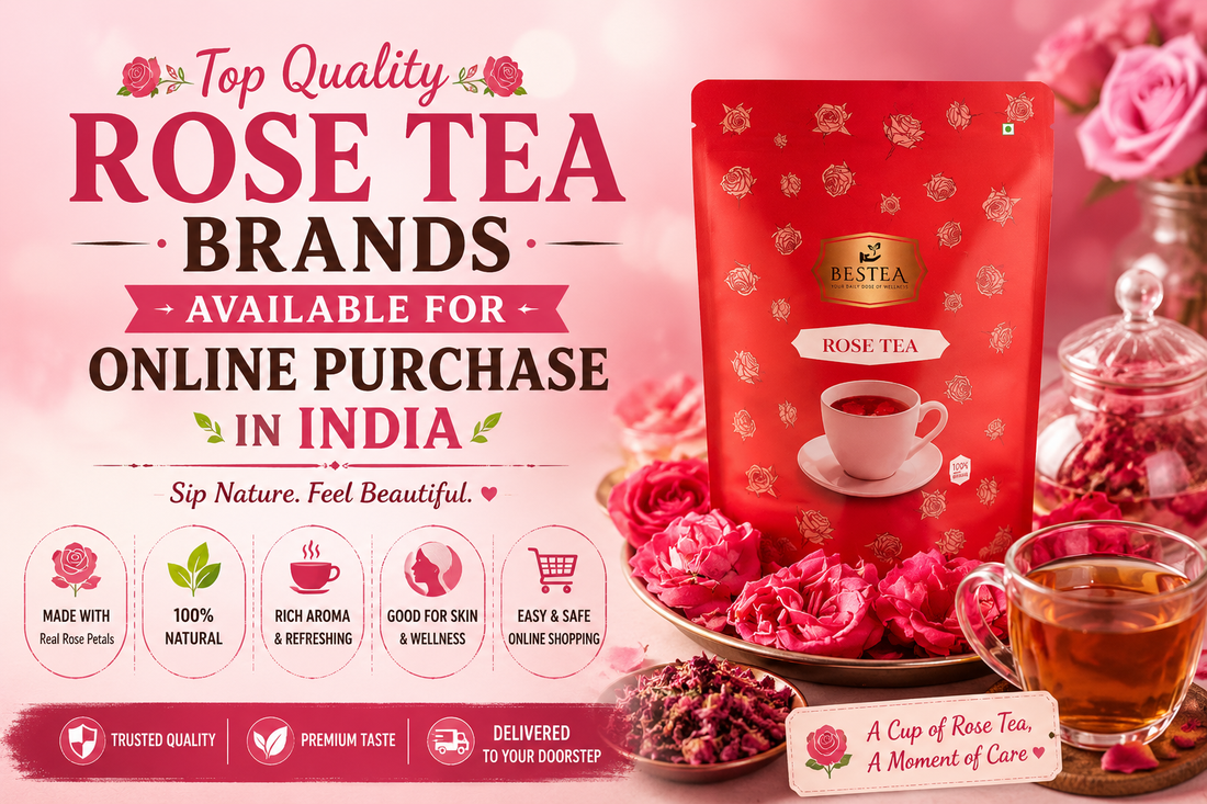 Top Quality Rose Tea Brands Available for Online Purchase in India