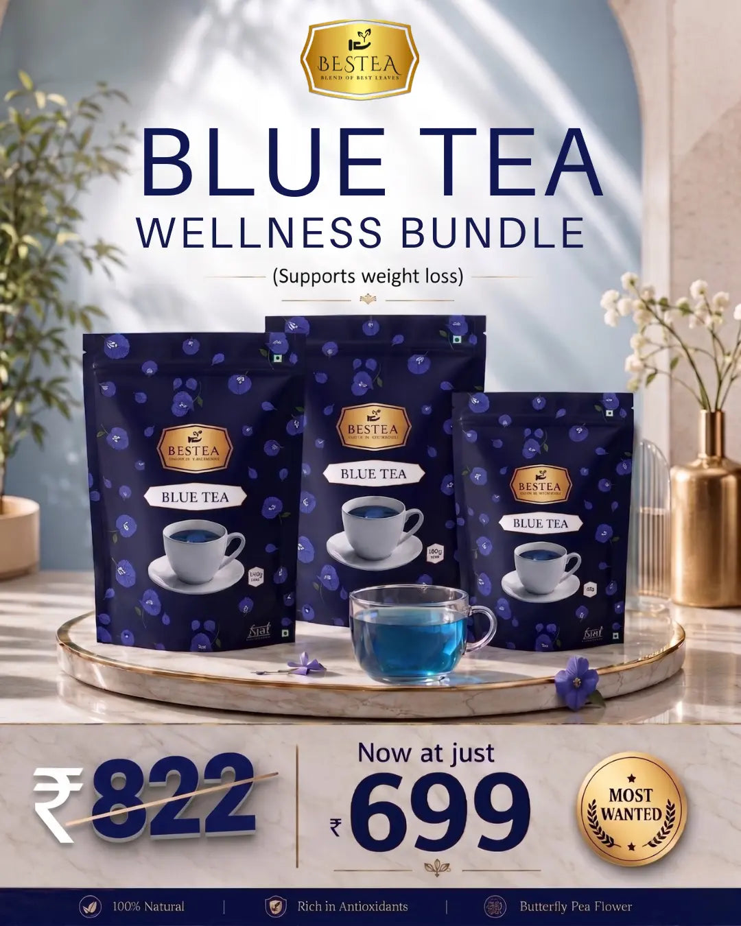 Blue Tea Wellness Bundle